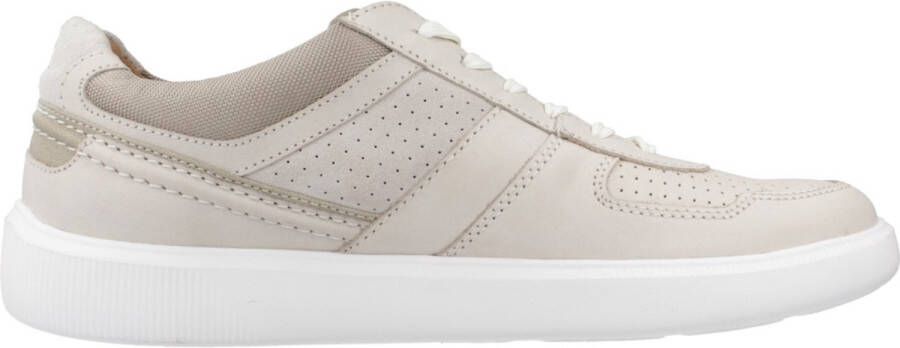Clarks Cambro Race Heren Sneakers Off White Combi
