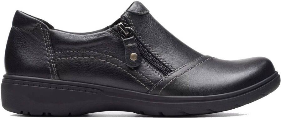 Clarks Carleigh Ray dames instapper zwart