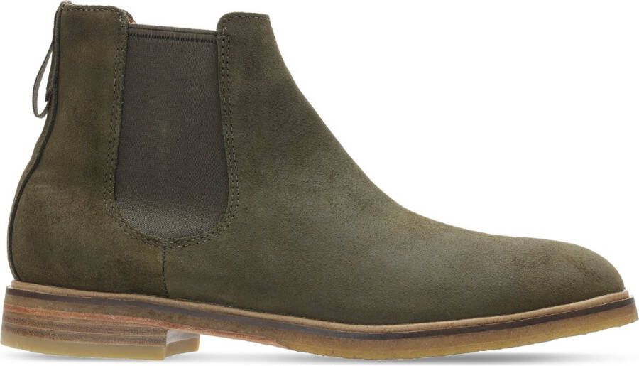 Clarks Clarkdale Gobi Olijfgroen Suede Heren Schoenen