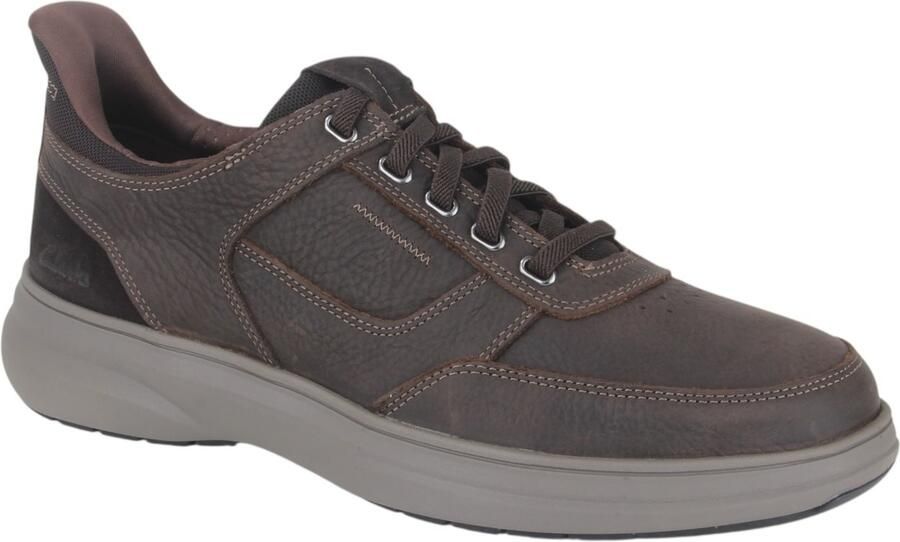 Clarks 26184416-53 heren veterschoenen sportief (9) bruin