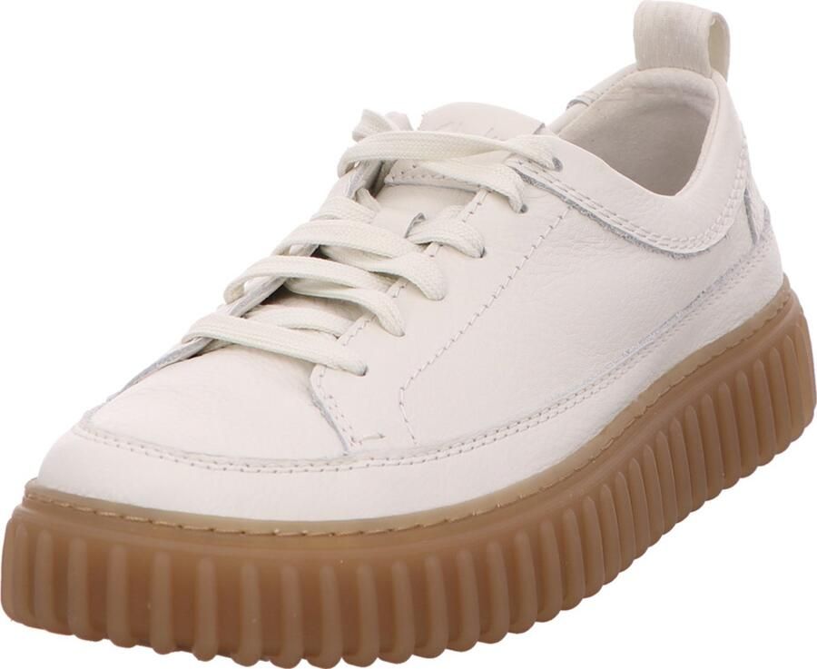 Clarks 26186155 heren sneakers wit