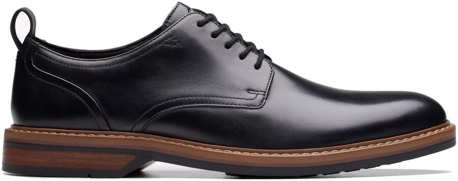 Clarks Aldwin Lace heren veterschoen Zwart