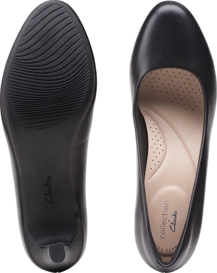 Clarks Ambyr Joy Black Leather Vrouwen - Foto 4