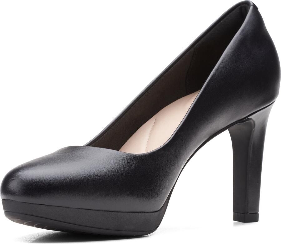 Clarks Ambyr Joy Black Leather Vrouwen - Foto 2