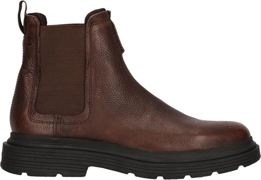 Clarks Chelsea-boots Badbury Boots winterboots met modieuze blokhak