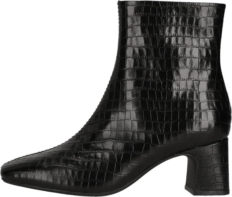 CLARKS Enkellaarsjes 'Fernie Zip' zwart