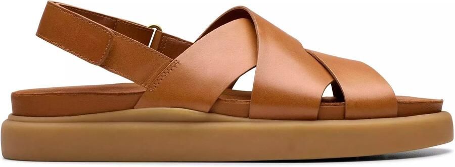 Clarks Bruine damessandaal Aristella Sun