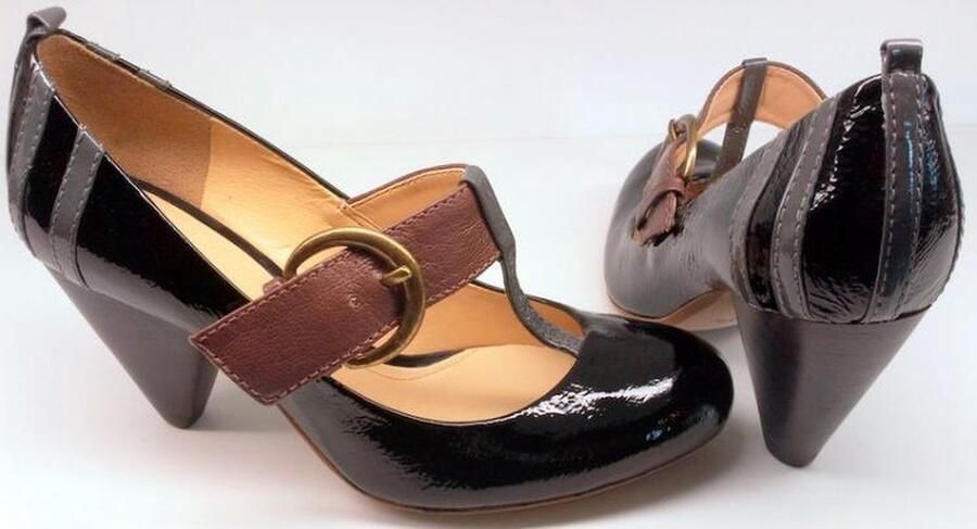 Clarks Elegante Patentleren Damesschoenen Black Dames - Foto 6