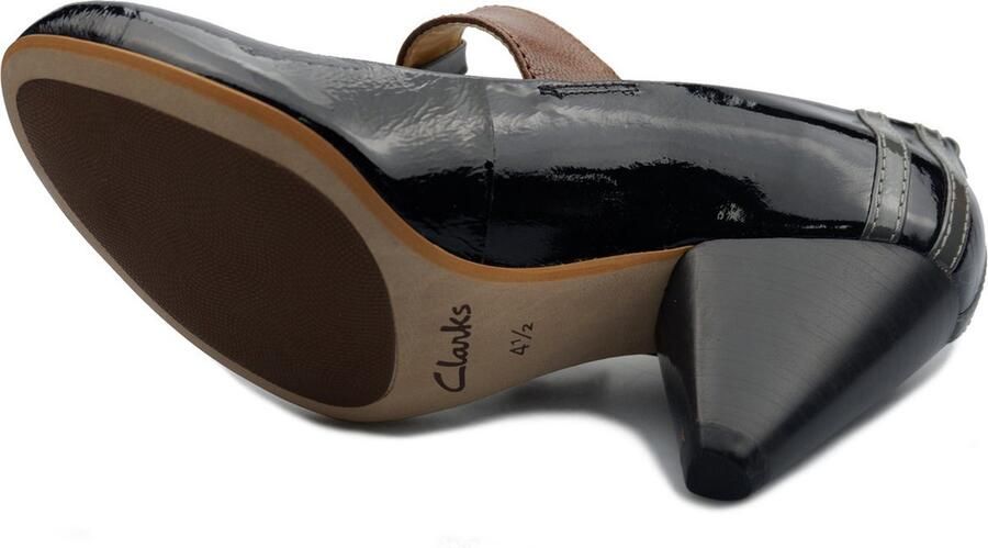 Clarks Elegante Patentleren Damesschoenen Black Dames - Foto 5