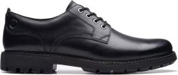 Clarks Shoes Clarks Batcombe Tie heren veterschoen Zwart