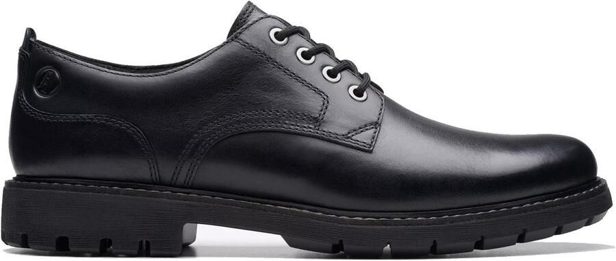 Clarks Batcombe Tie heren veterschoen Zwart