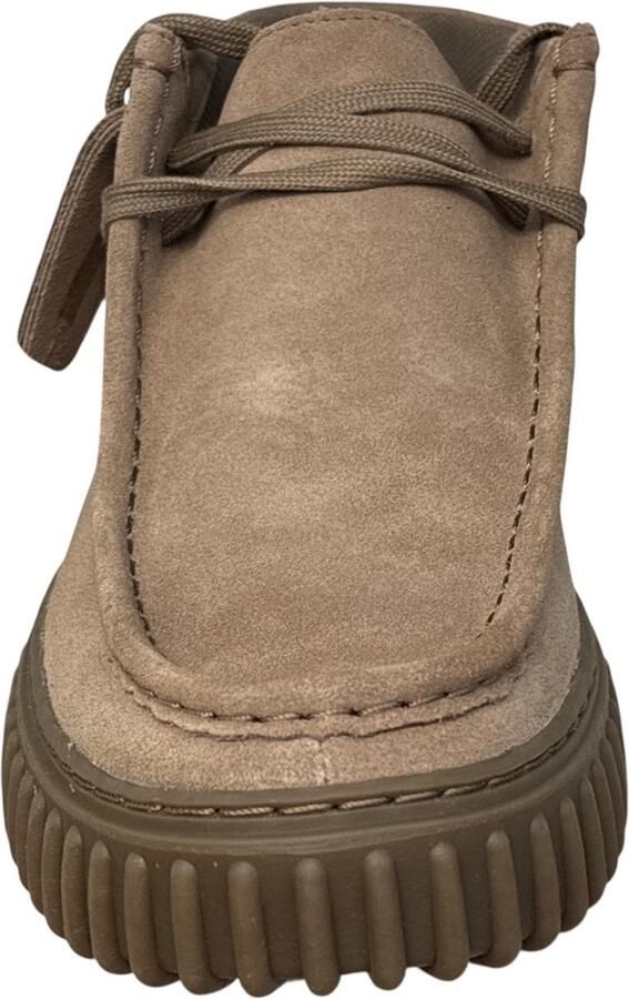 CLARKS Veterboots 'Torhill High' lichtbruin