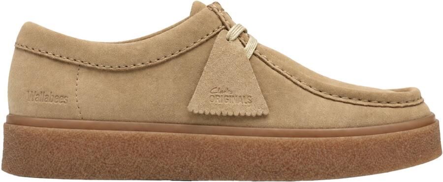 Clarks Boxbee Walla heren veterschoen Beige