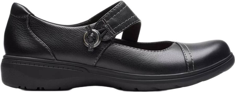 Clarks Carleigh Ray dames ballerina Zwart