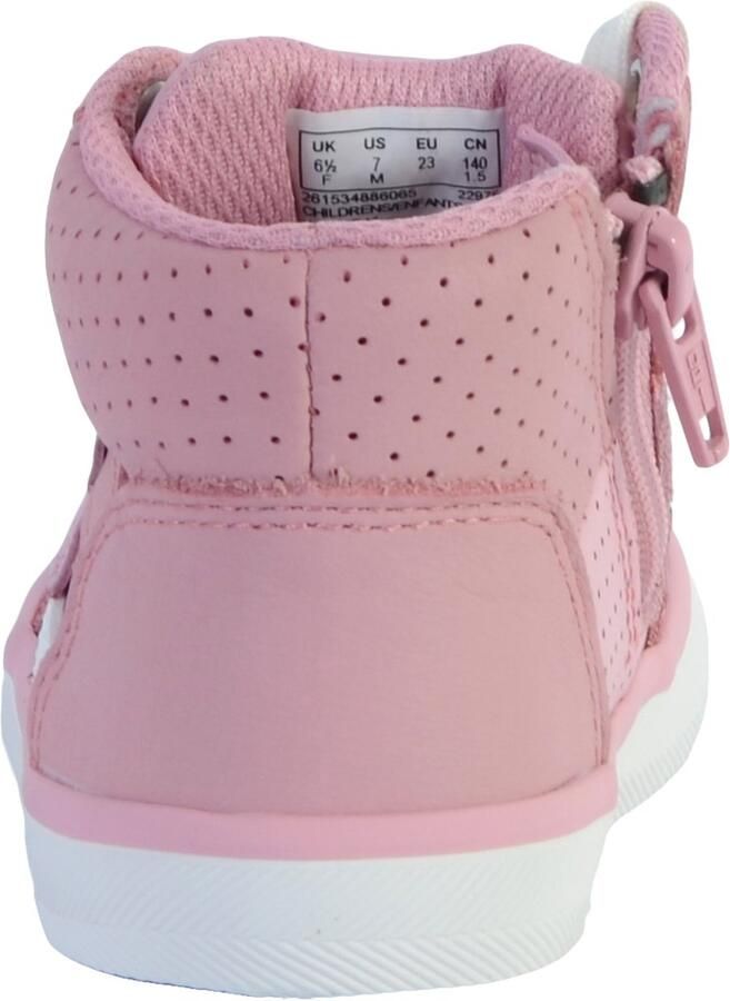 Clarks City Flake leren sportschoenen met hoge bovenkant voor kinderen