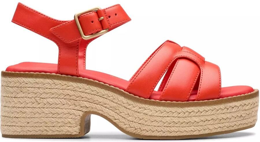 Clarks Sandalen met sleehak Coledale Strap