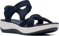 Clarks Dames Arla Shore D 3 navy textile - Navy