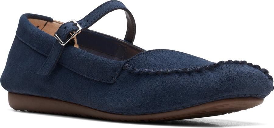 Clarks Dames Freckle Bar D 3 navy suede - Foto 6