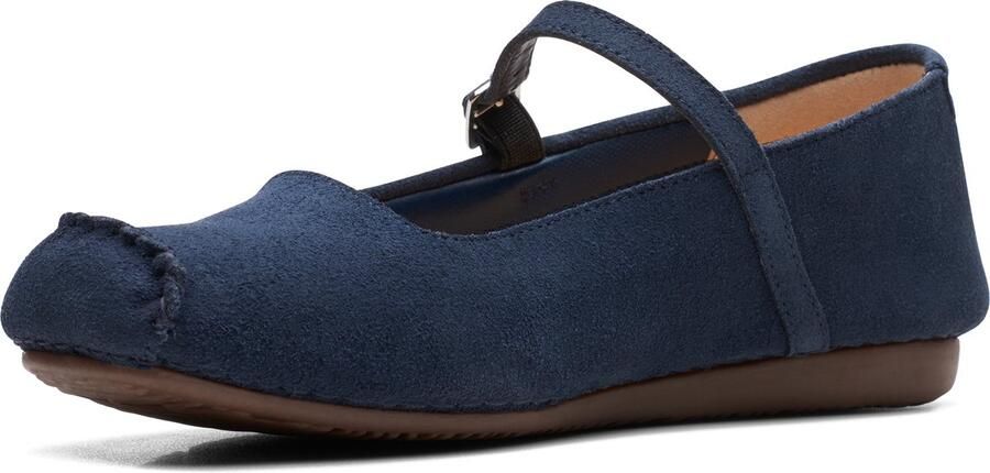 Clarks Dames Freckle Bar D 3 navy suede - Foto 5
