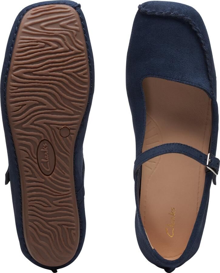Clarks Dames Freckle Bar D 3 navy suede - Foto 4