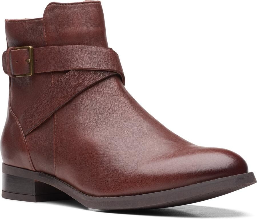 Clarks Dames Hamble Buckle D 4 british tan lea - Foto 2