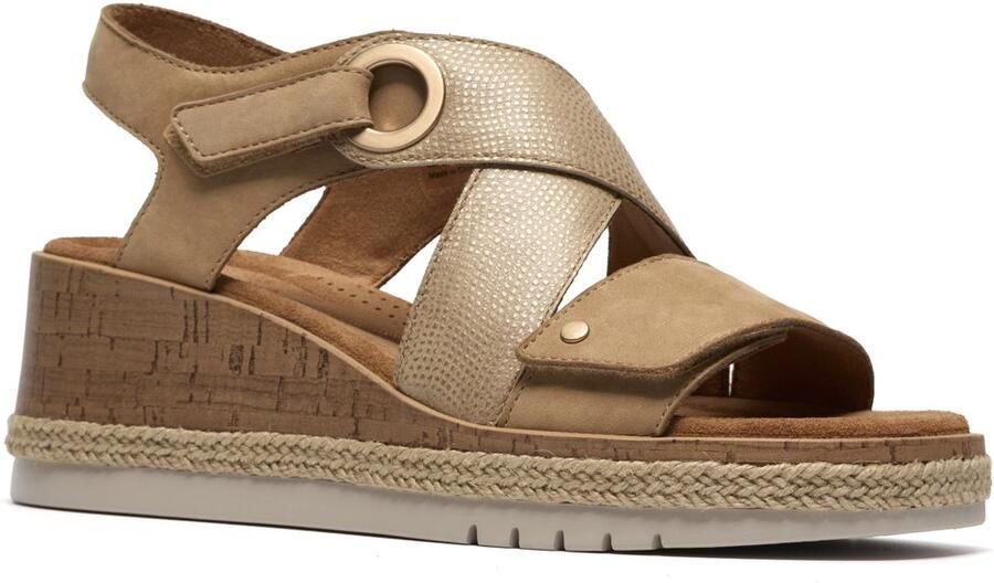 Clarks Dames sandalen Kidiki Sun 26185953 Beige