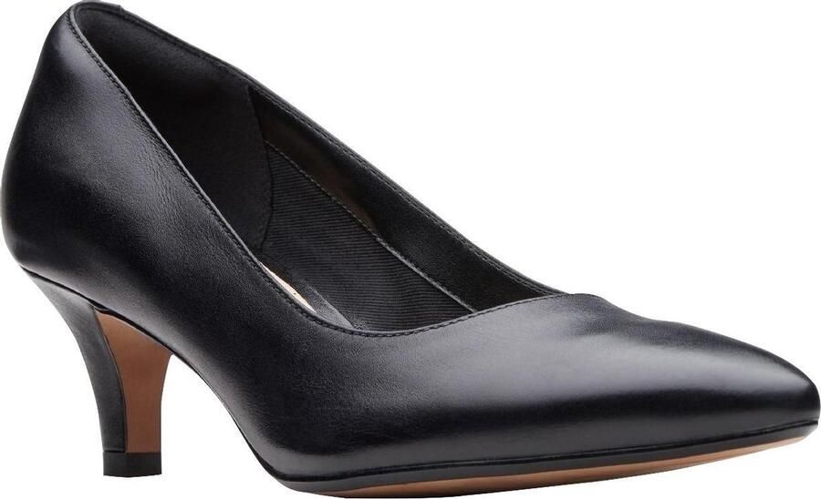 Clarks Dames schoenen Linvale Jerica D black leather