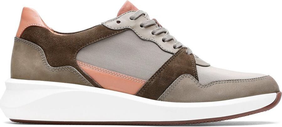 Clarks Dames schoenen Un Rio Run D sage combi