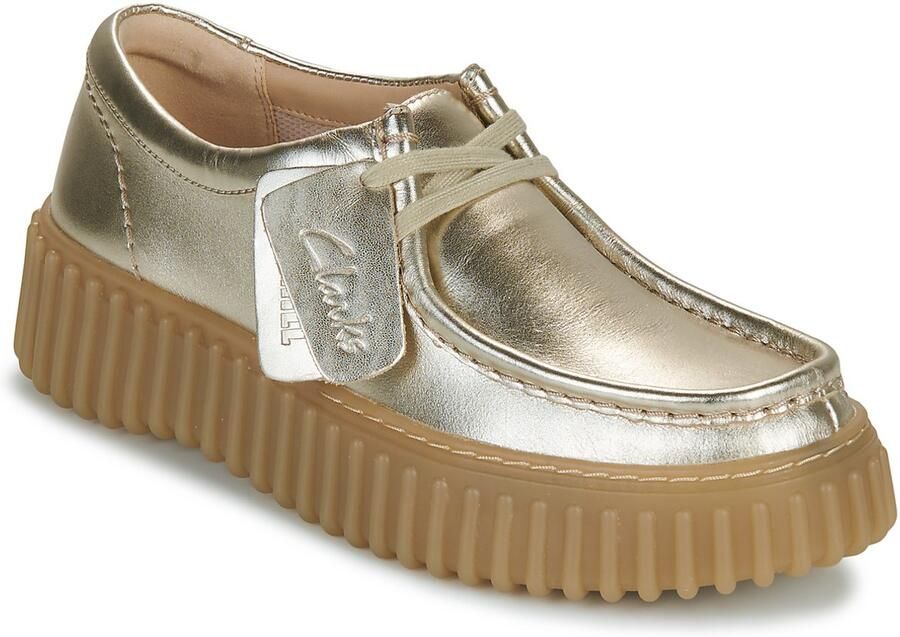 Clarks Dames veterschoenen Torhill Bee 26186300 Goud