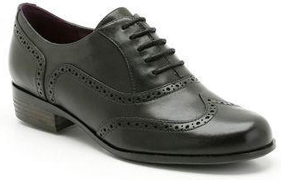 Clarks Hamble Oak Dames Veterschoenen Black Patent - Foto 3