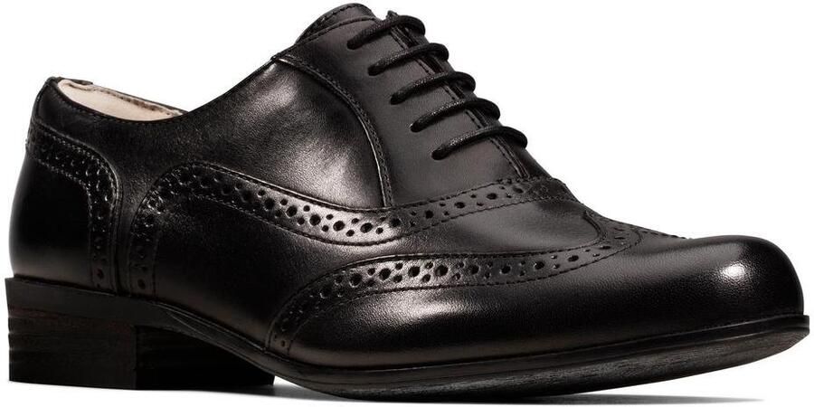 Clarks Hamble Oak Dames Veterschoenen Black Patent - Foto 6