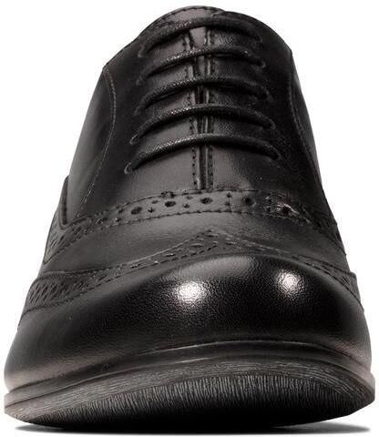 Clarks Hamble Oak Dames Veterschoenen Black Patent - Foto 14