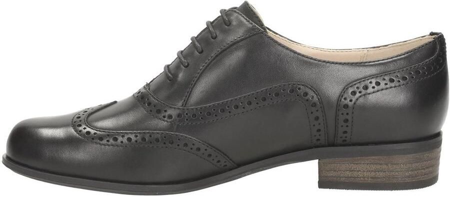 Clarks Hamble Oak Dames Veterschoenen Black Patent - Foto 7