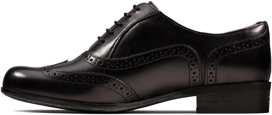 Clarks Hamble Oak Dames Veterschoenen Black Patent - Foto 8
