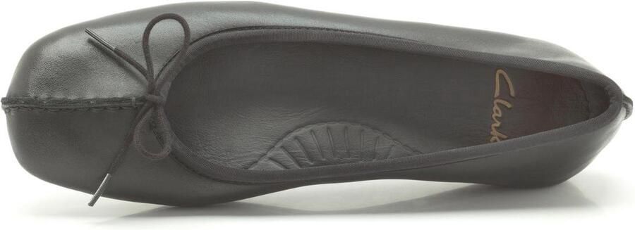 Clarks Ballerina's Freckle Ice Slipper flats slipper met strikjes - Foto 7