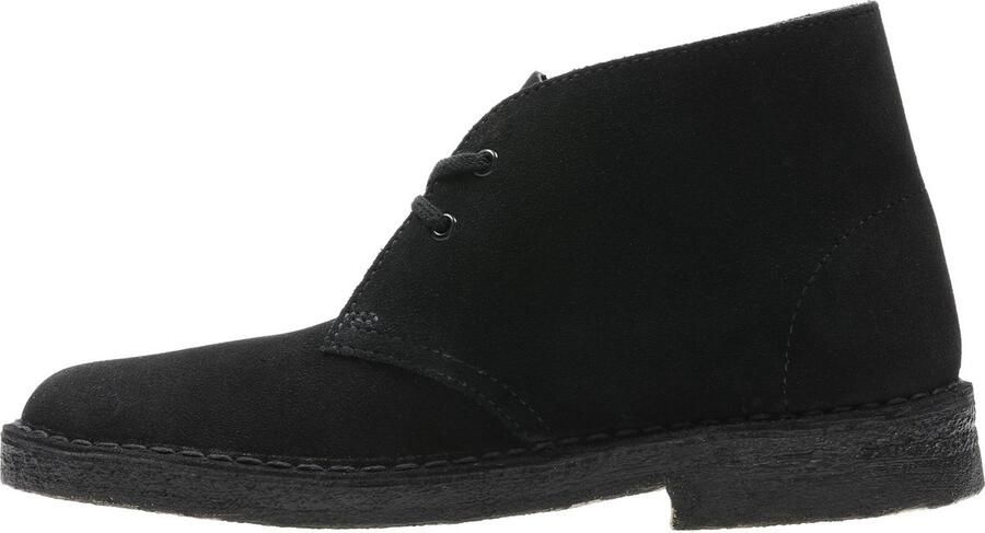 CLARKS ORIGINALS Clarks Veterboots Dames Desert Boot Dames Suède Zwart - Foto 9