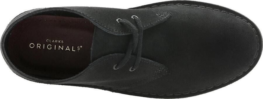 CLARKS ORIGINALS Clarks Veterboots Dames Desert Boot Dames Suède Zwart - Foto 5