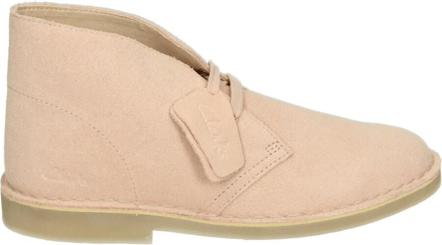 Clarks DESERT BOOT EVO Hoge sneakers Veterboots Dames veterschoenen Dames sneakersHalf-hoge schoenen Roze