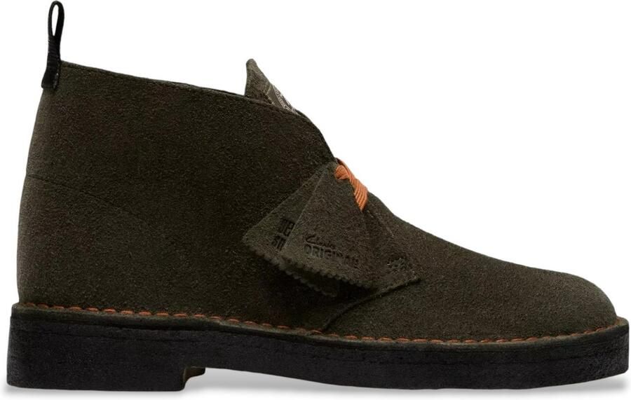 CLARKS ORIGINALS Clarks Veterschoenen Desert Boot Maat: 42 5 Materiaal: Suède Kleur: Groen - Foto 3