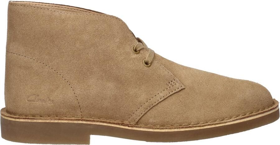 Clarks Desert Bt Evo. Dames Veterschoenen Dark Sand Suede