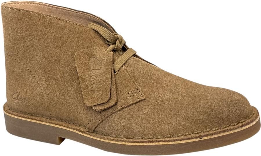 Clarks Desert Bt Evo. Dames Veterschoenen Leopard Suede