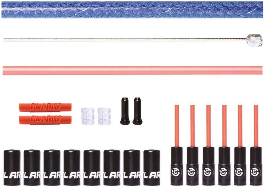 Clarks Dirtshield Schakelkabels Set Zwart