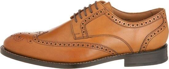 Clarks Dixon Class heren veterschoen bruin - Foto 4