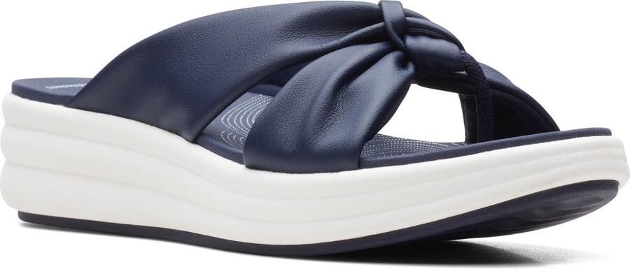 Clarks Drift Ave Dames Slippers Dark Navy