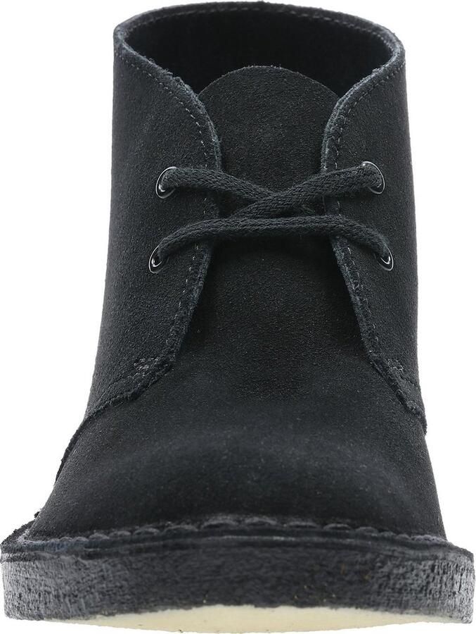 CLARKS ORIGINALS Clarks Veterboots Dames Desert Boot Dames Suède Zwart - Foto 3
