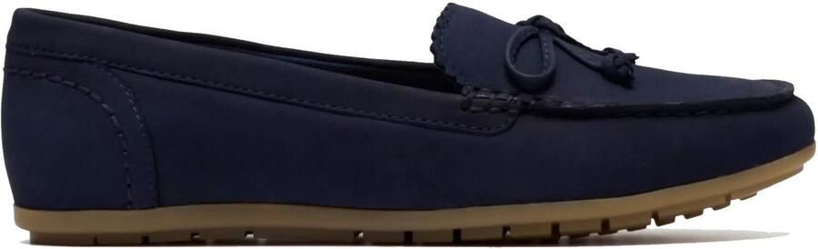Clarks Elliotte Sail dames instapper blauw