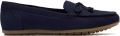 Clarks Elliotte Sail dames instapper Blauw - Blauw