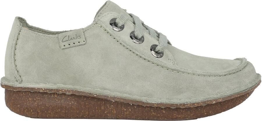 Clarks Funny Dream dames veterschoen Groen