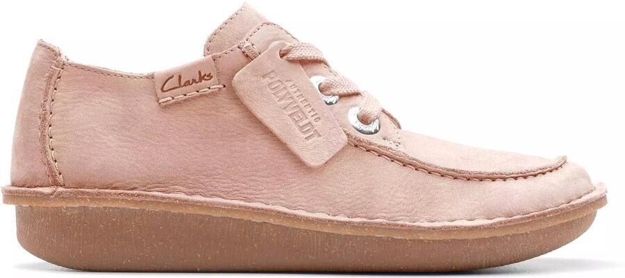 Clarks Funny Dream dames veterschoen roze