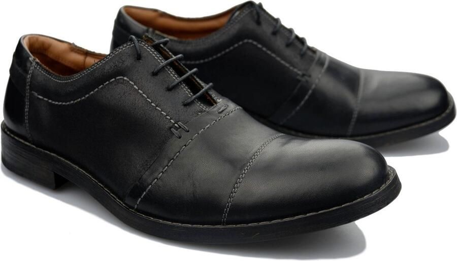 Clarks Getit Man heren veterschoen zwart waterdicht - Foto 2